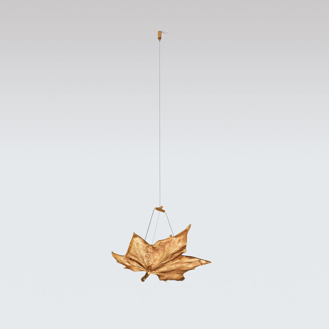 Folio Decorative Metal Leaf B Large Pendant