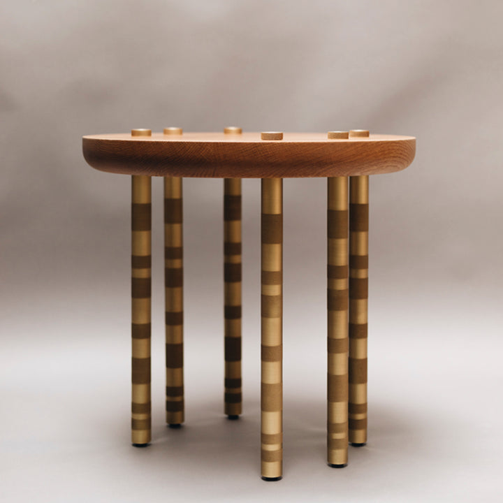Ipanema Brass Side Table