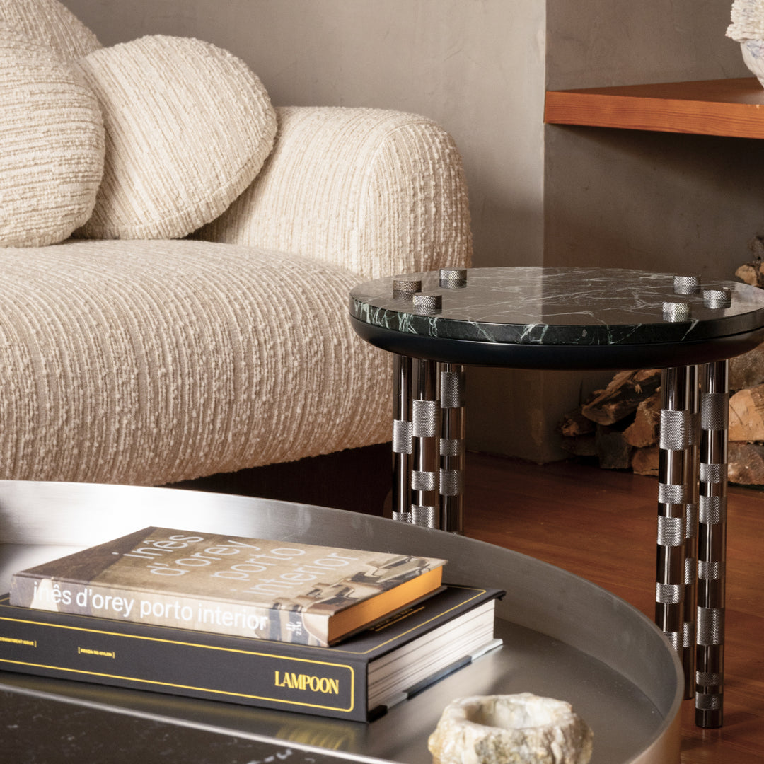 Ipanema Nickel Plated Side Table