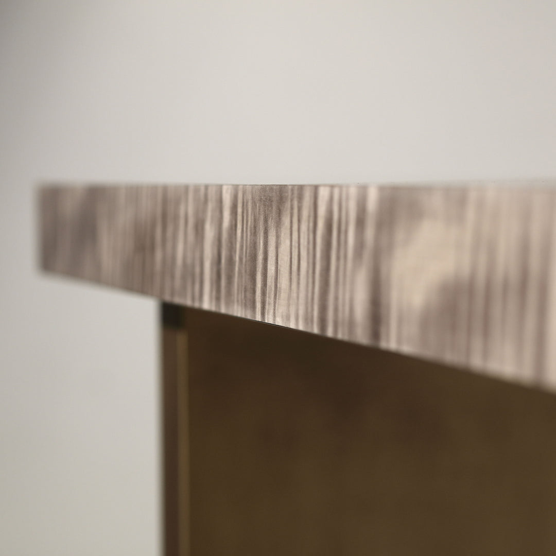 Geometry Bronze Console