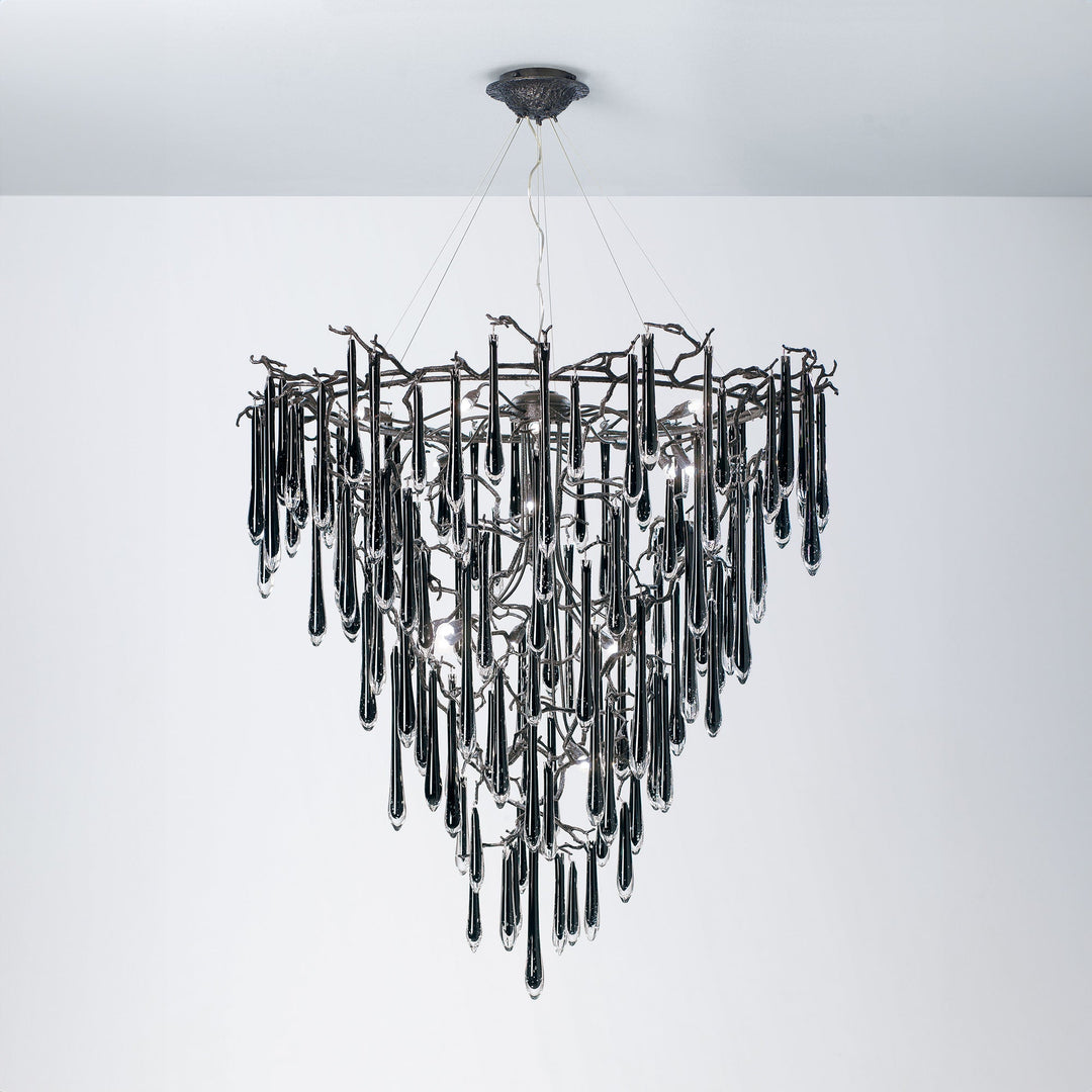 Aqua Funnel Large Chandelier