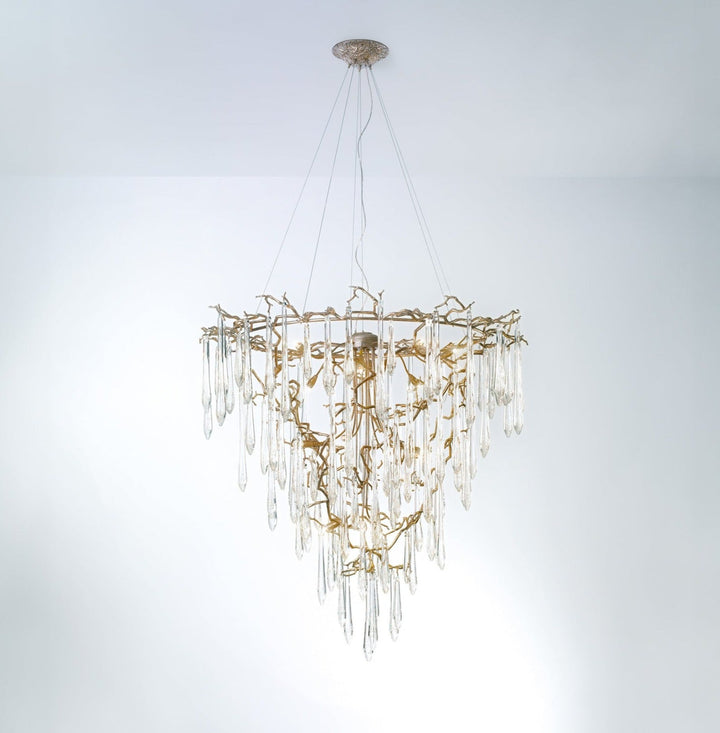 Aqua Funnel Large Chandelier