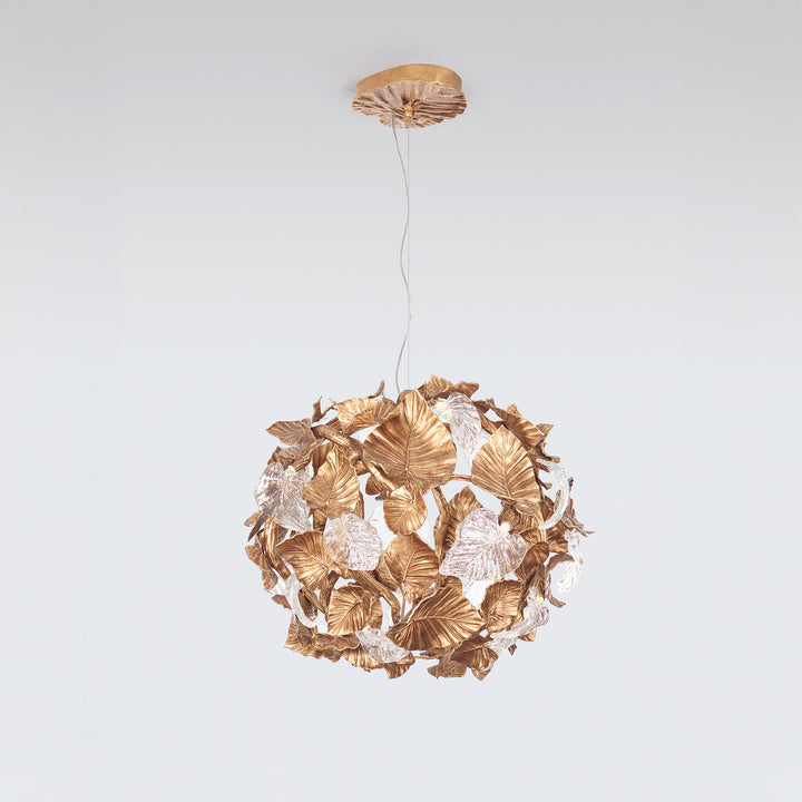 CALATHEA ORBIFOLIA X-LARGE CHANDELIER