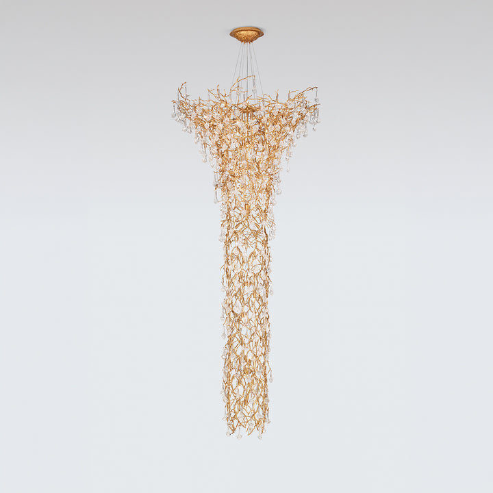 CORAL VOLCANO MEDIUM STAIRCASE CHANDELIER
