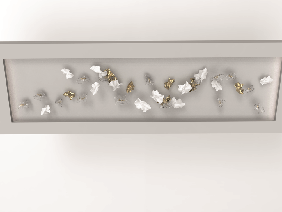 Aria Composition Flush Mount