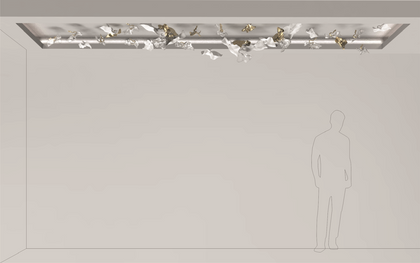 Aria Composition Flush Mount