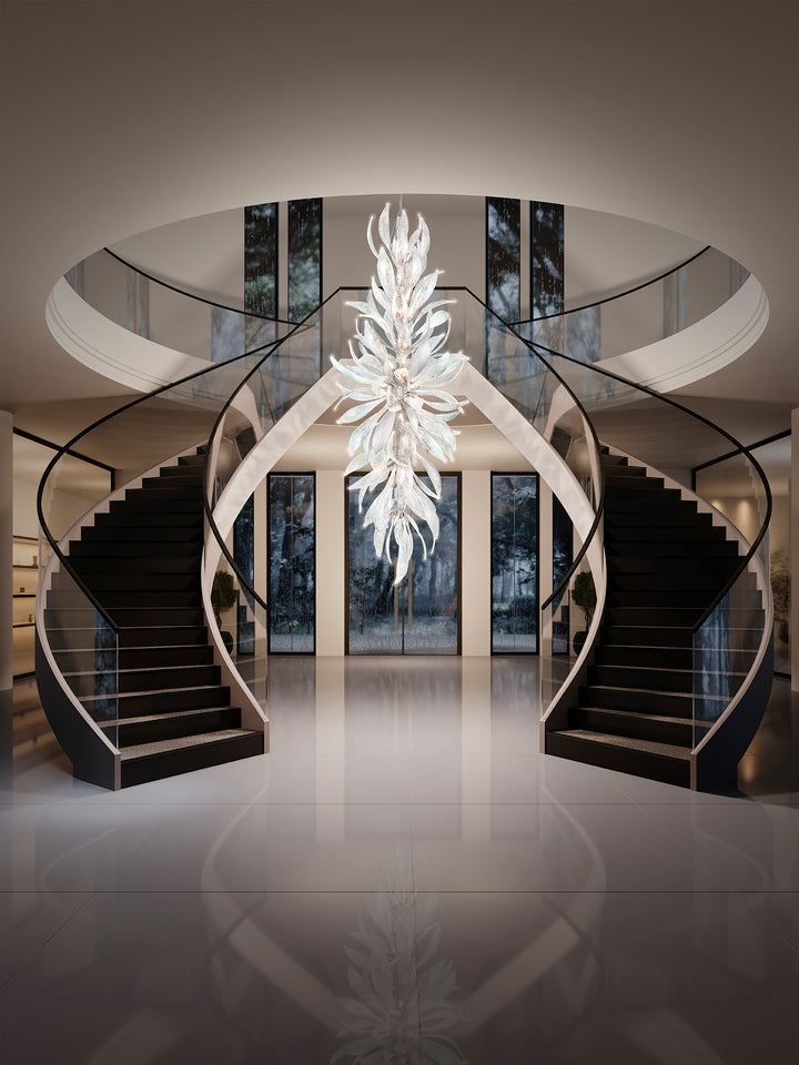 DANDELION SHELTER VERTICAL STAIRCASE CHANDELIER