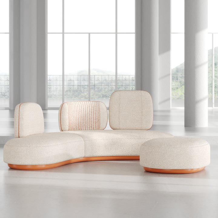 Dolmen Pouf Stool