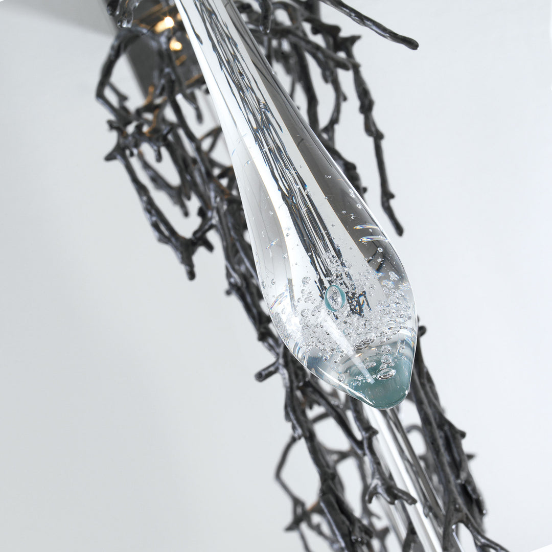 Liquid Quadruple Chandelier