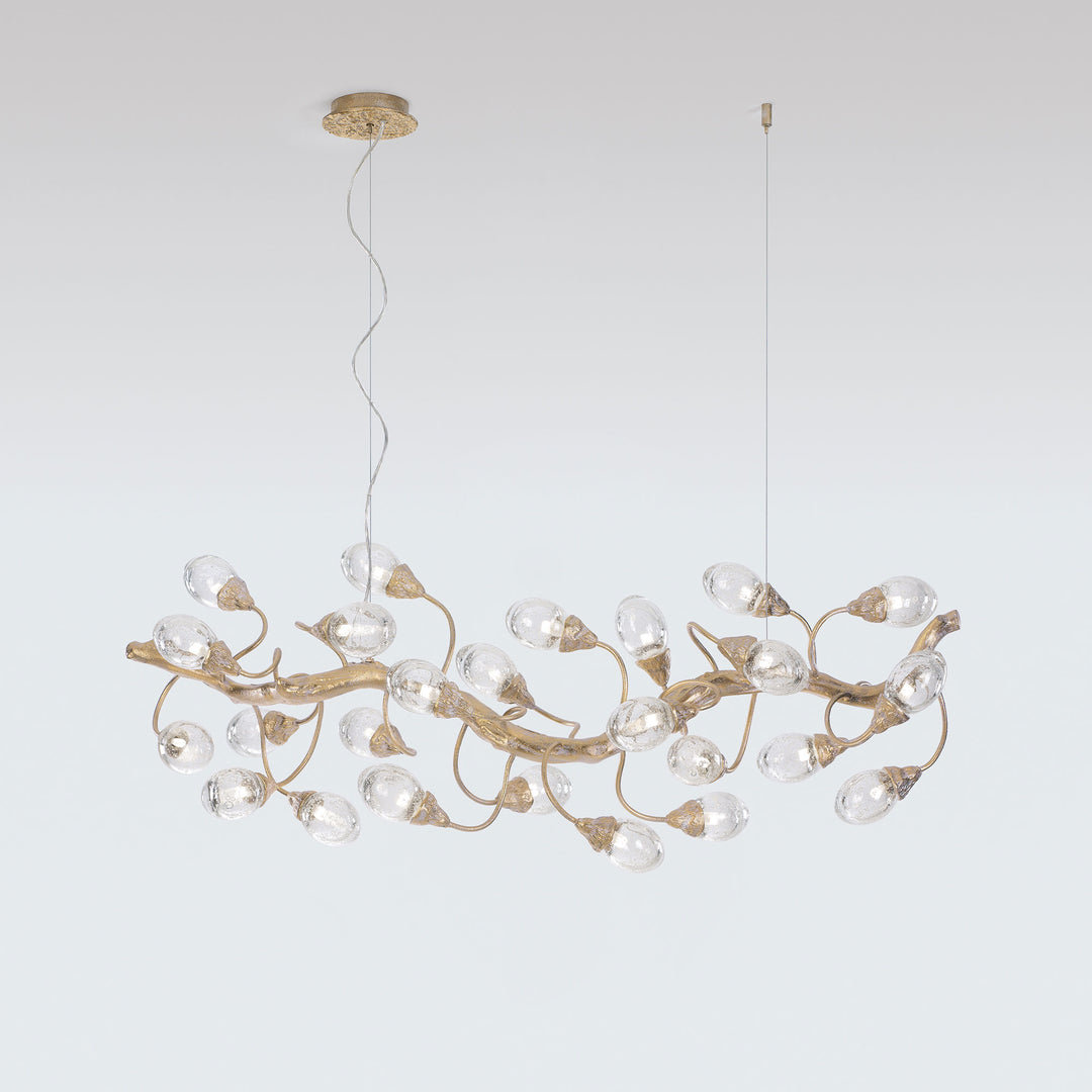 Lotus Horizontal Small Chandelier