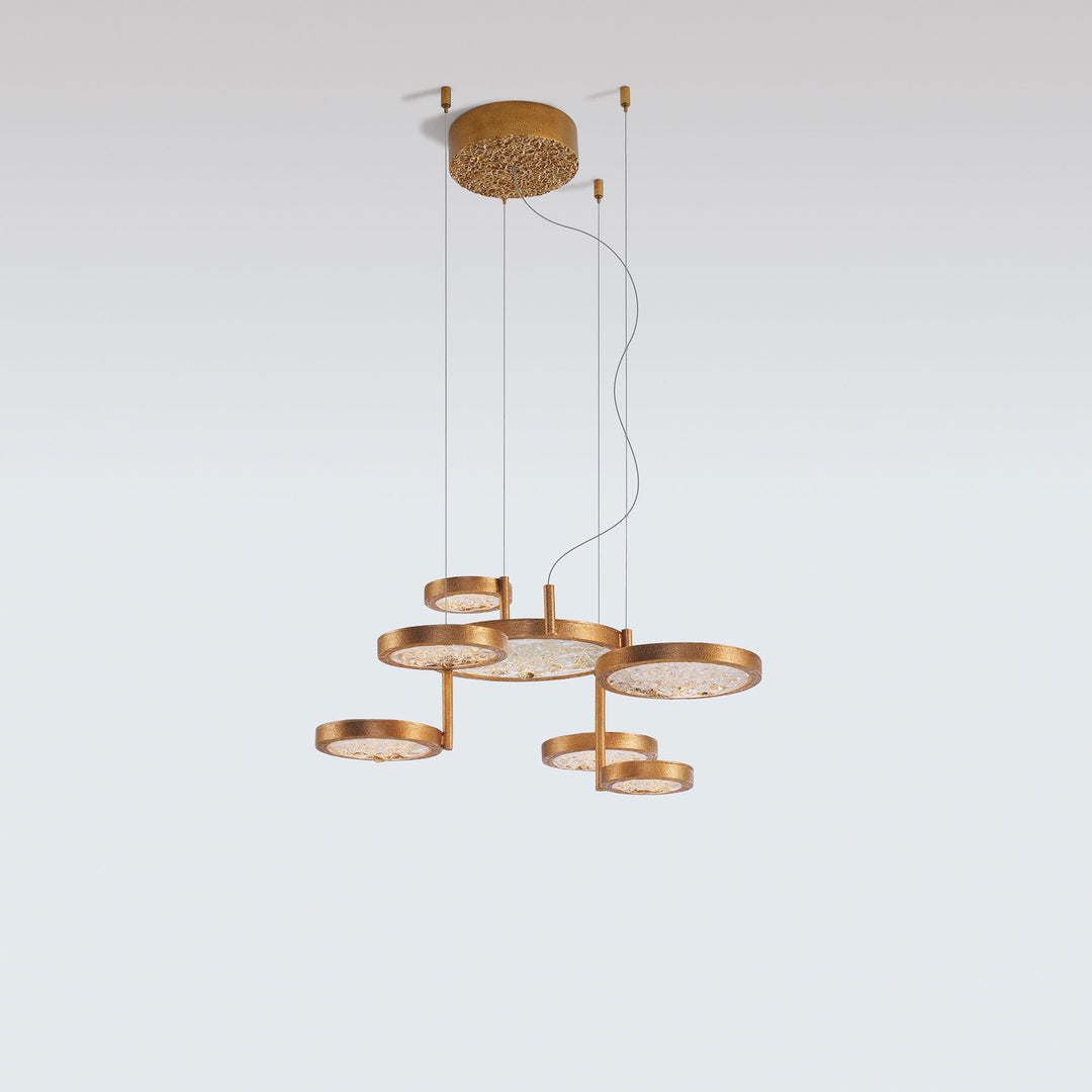 Luna Large Terraced Chandelier