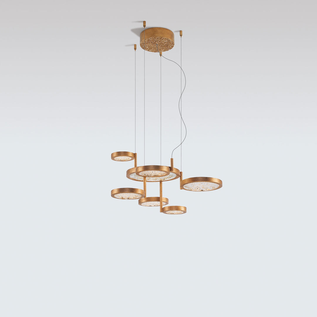 Luna Large Terraced Chandelier