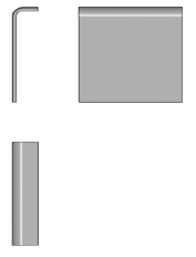 SIENA Leg for top of the desk