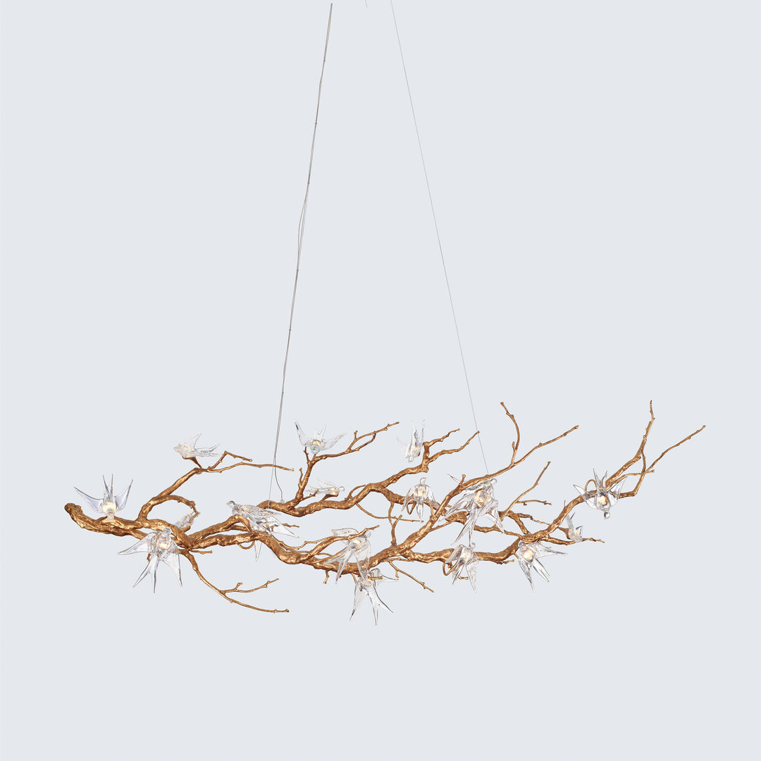 Voa Oval Branch Chandelier