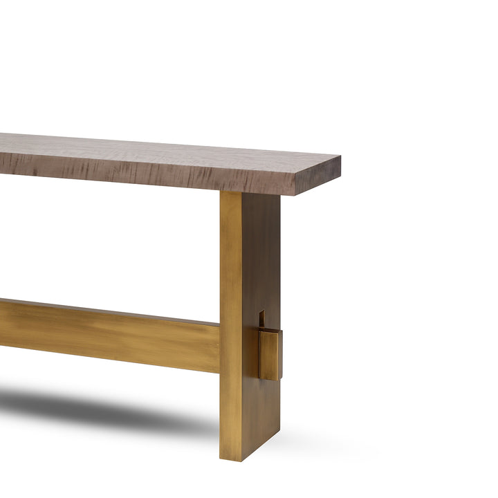 Geometry Bronze Console