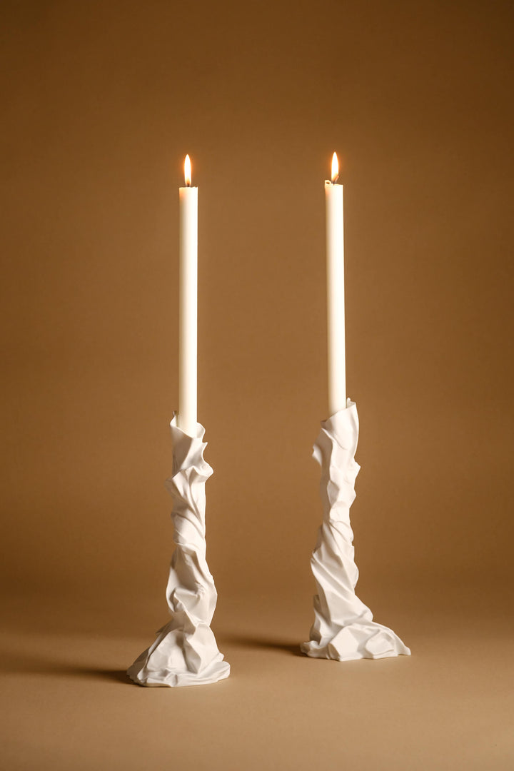 Charta Alba Candlestick