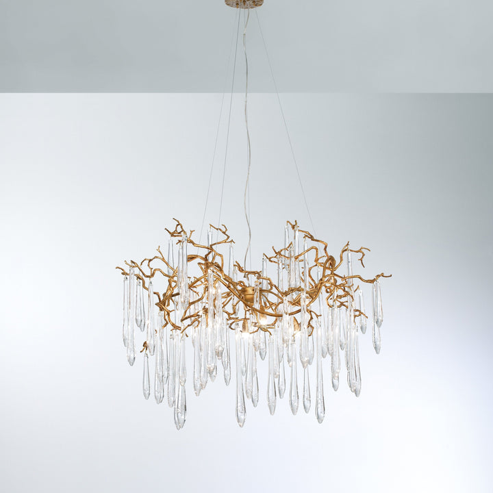 Aqua Organic Chandelier