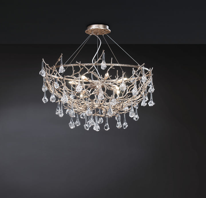 Coral Demilune Chandelier