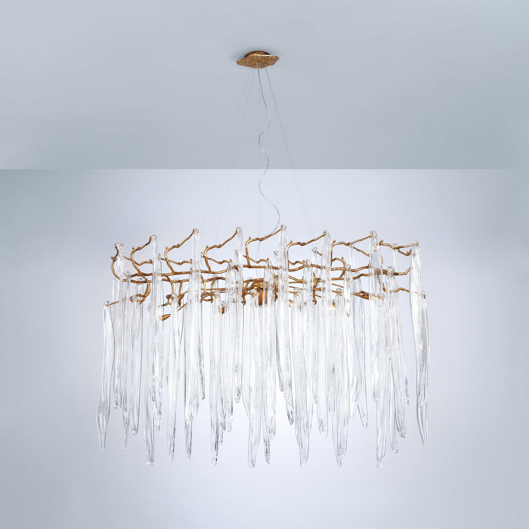 Waterfall Oval Chandelier