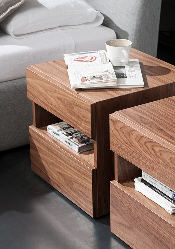 Duplex Bedside Table